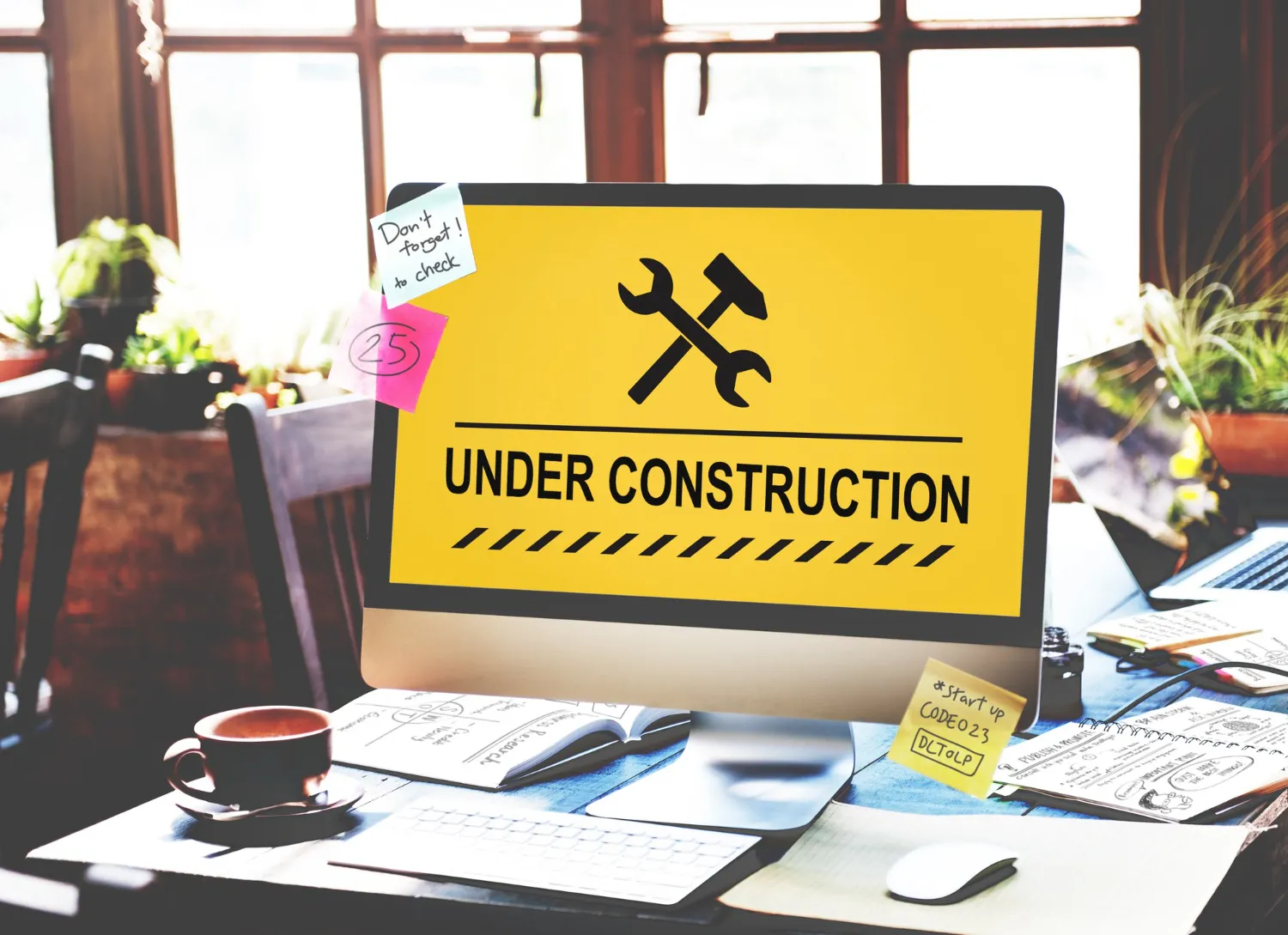 Illustration du suivi et de la maintenance d’un site web par Yzevo