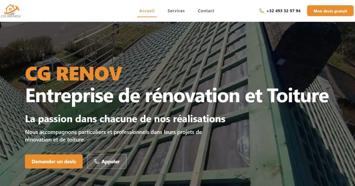 Aperçu du projet CG Renov